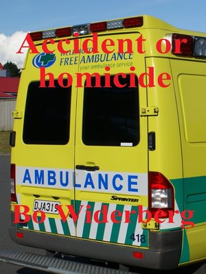 cover image of Accident or Homicide
